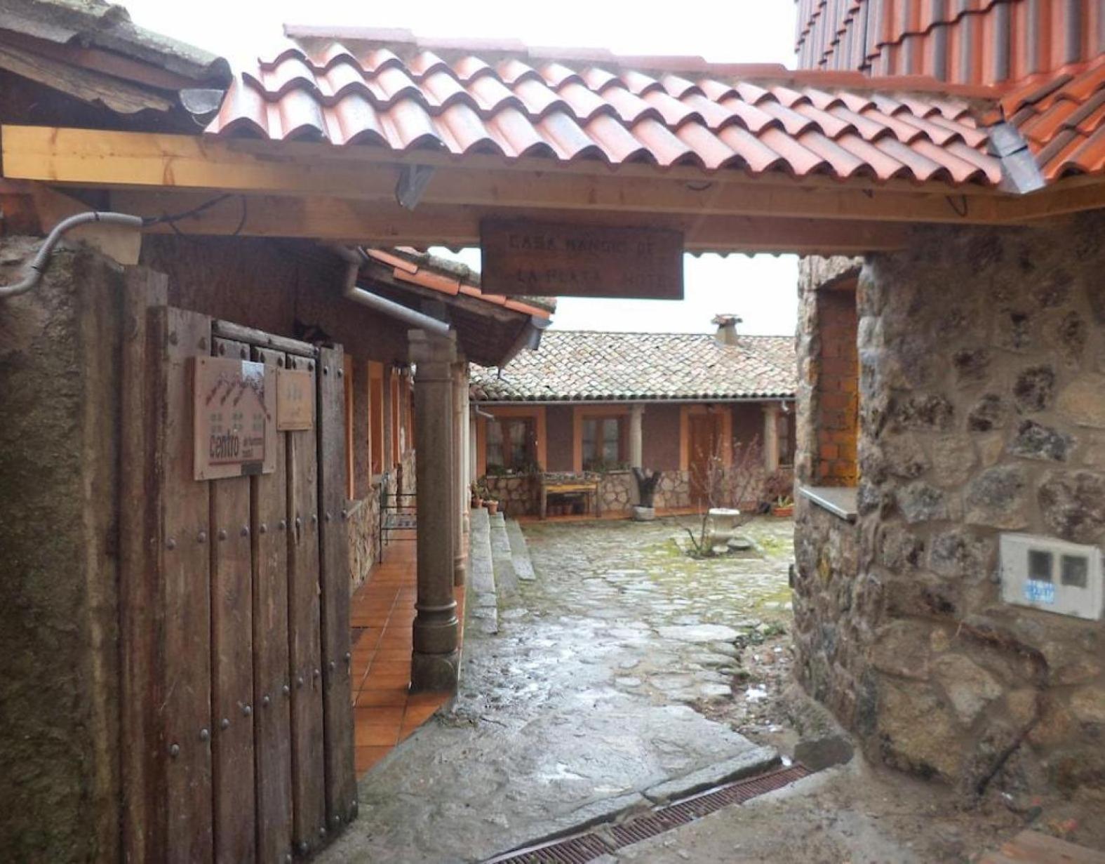 Hostal Mansio De La Plata Peñacaballera Exterior foto